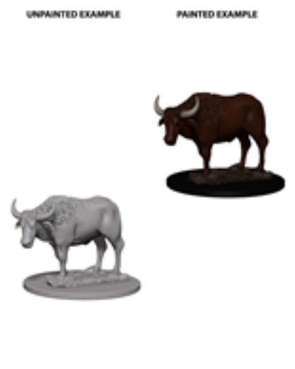 Wizkids Unpainted Minis Wv4 Oxen