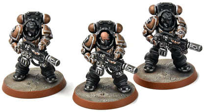 SPACE MARINES 3 Eradicators #4 PRO PAINTED Warhammer 40K