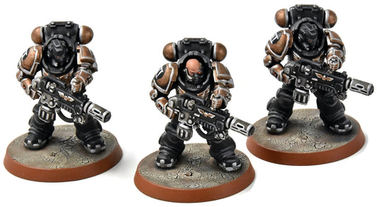 SPACE MARINES 3 Eradicators #4 PRO PAINTED Warhammer 40K
