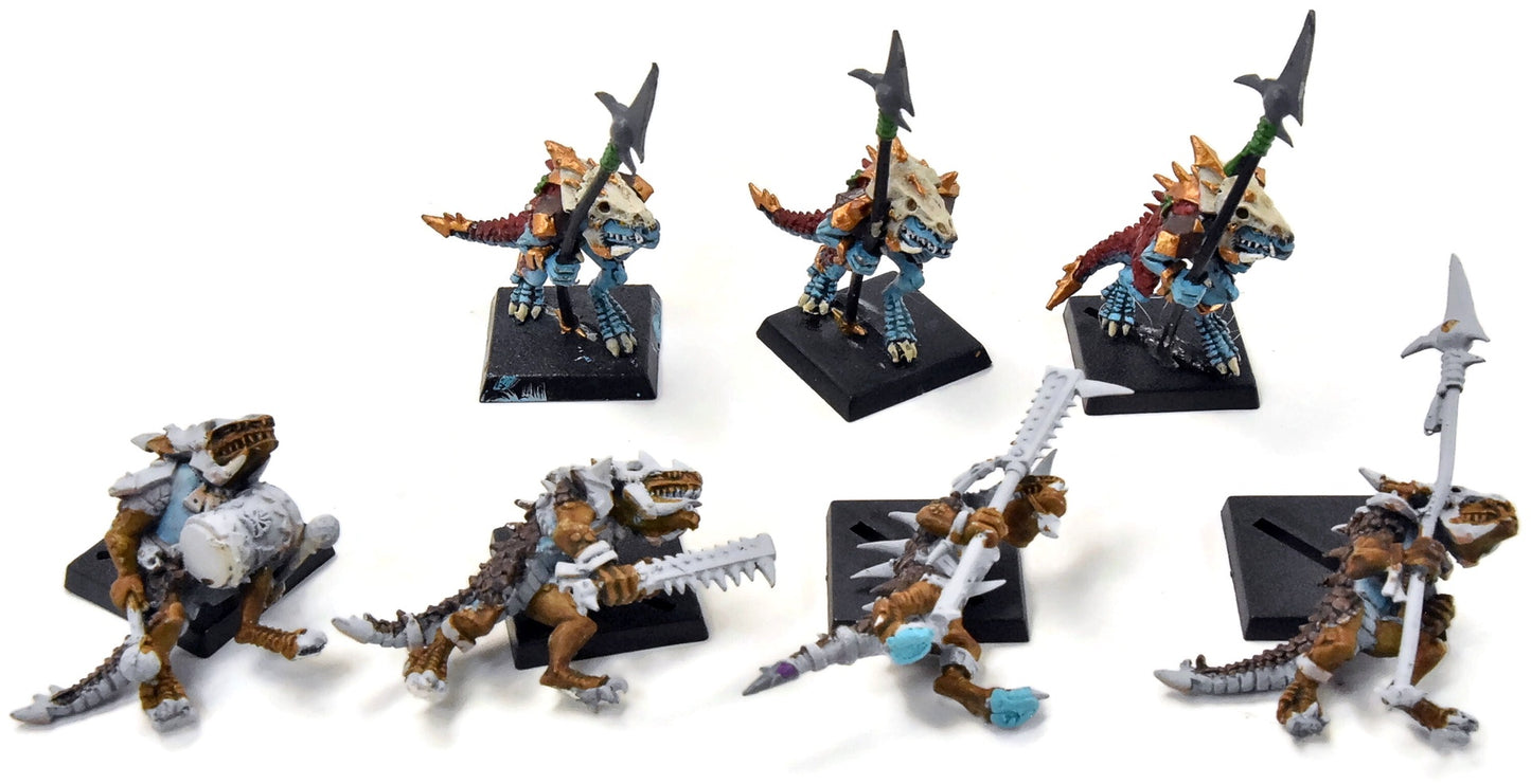 SERAPHON 7 Saurus Warriors #1 METAL Sigmar temple Guard