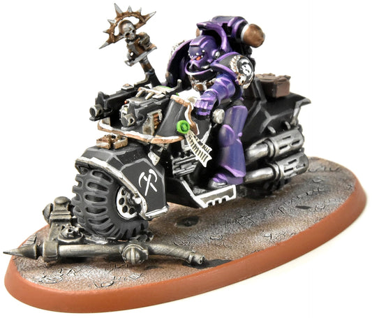 SPACE MARINES Librariran on Bike #3 PRO PAINTED Warhammer 40K