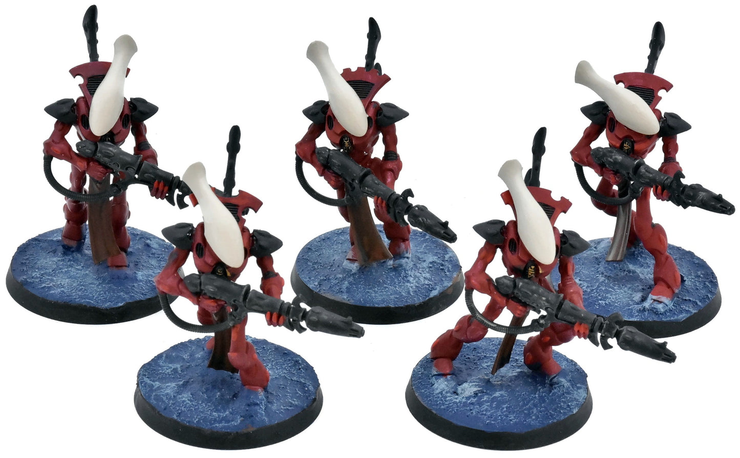 AELDARI 5 Wraithguards #1 WELL PAINTED Warhammer 40K