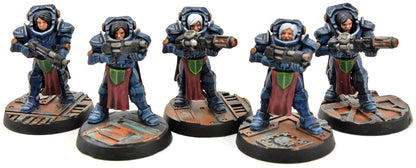 ADEPTA SORORITAS Battle Sisters Squad #6 WELL PAINTED NOT GW 40K