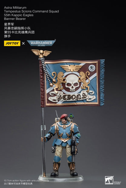 Tempestus Scions Command Squad 55th Kappic Eagles Banner Bearer Astra Militarum