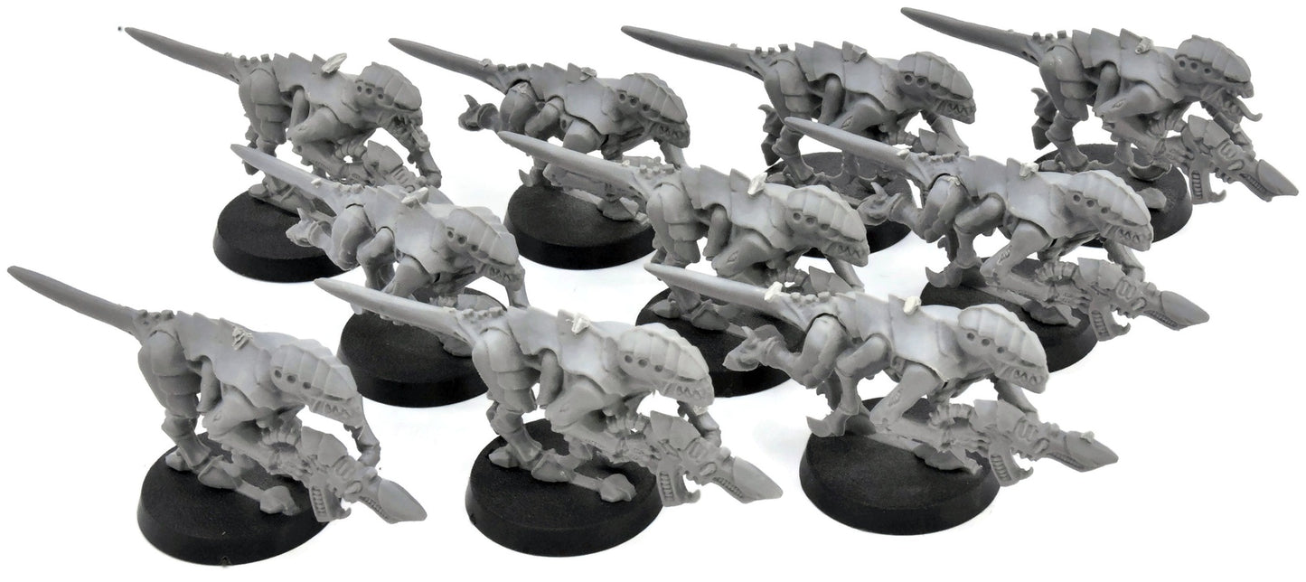 TYRANIDS 10 Termagants With Fleshborers #1 OOP Warhammer 40K