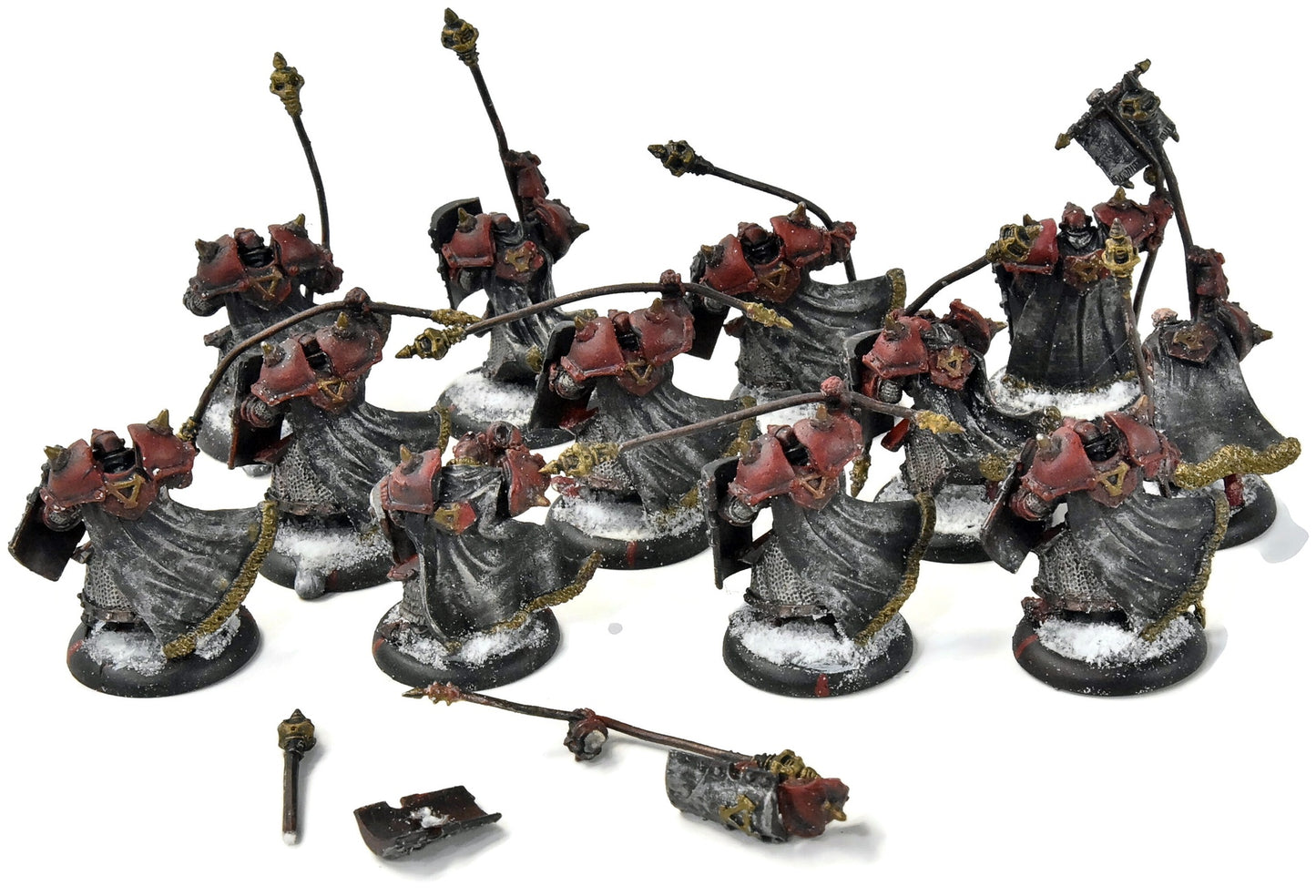 WARMACHINE 12 Iron Fang Pikemen #1 METAL Khador