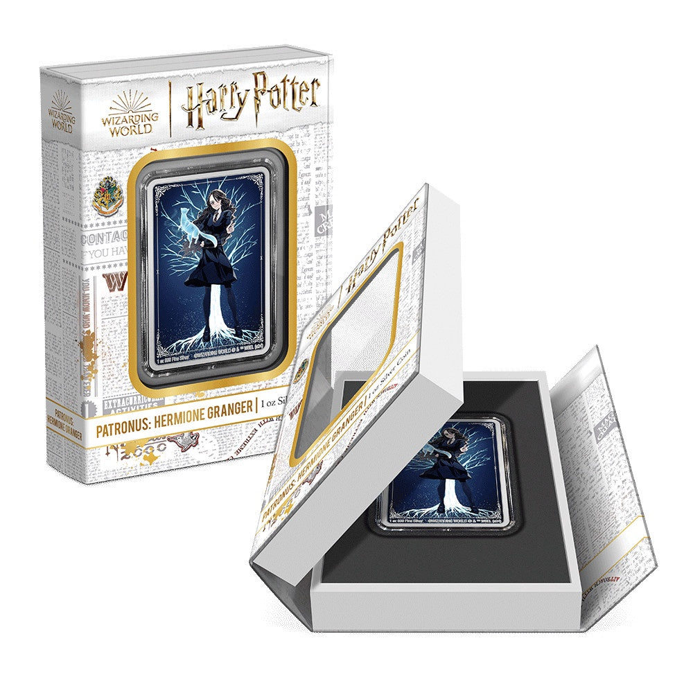 AGORO Warner - Patronus Hermione Granger 1oz Silver