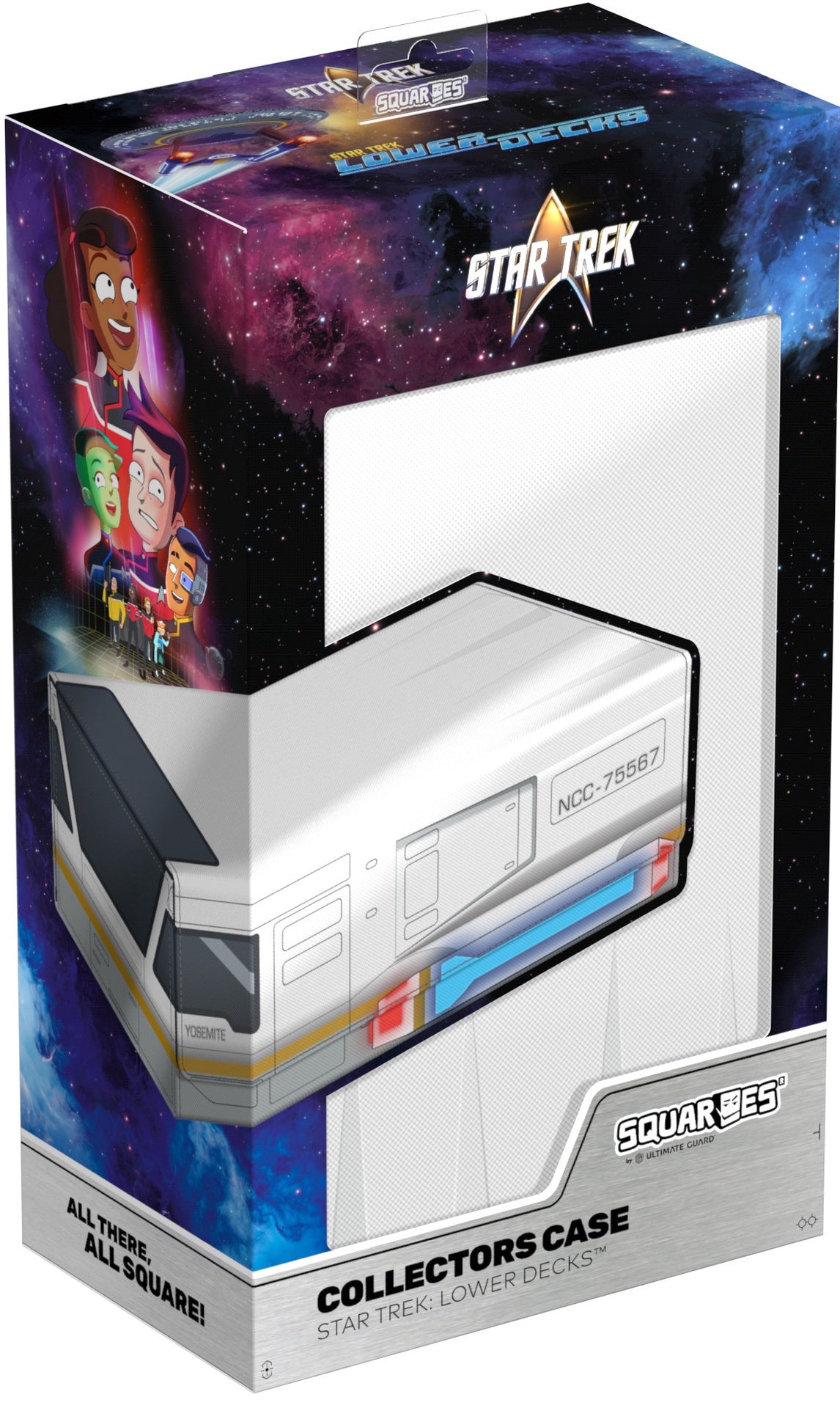 Squaroes Paramount Star Trek Lower Decks Wv1 Collector's Case Shuttlecraft Yosemite
