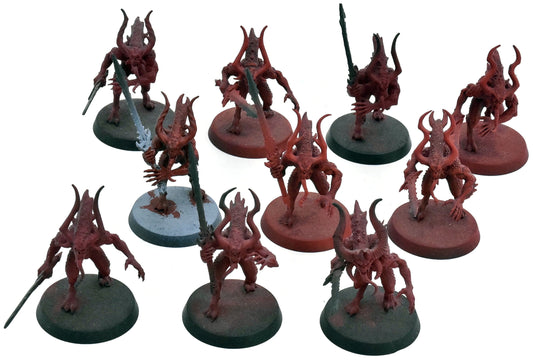 BLADES OF KHORNE 10 Bloodletters Of Khorne #1 Warhammer Sigmar 3739