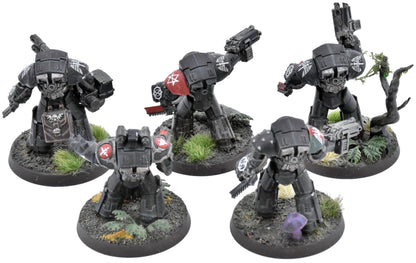 LOYALIST LEGION 5 Tartaros Terminators Dark Angels #1 WELL PAINTED Horus Heresy
