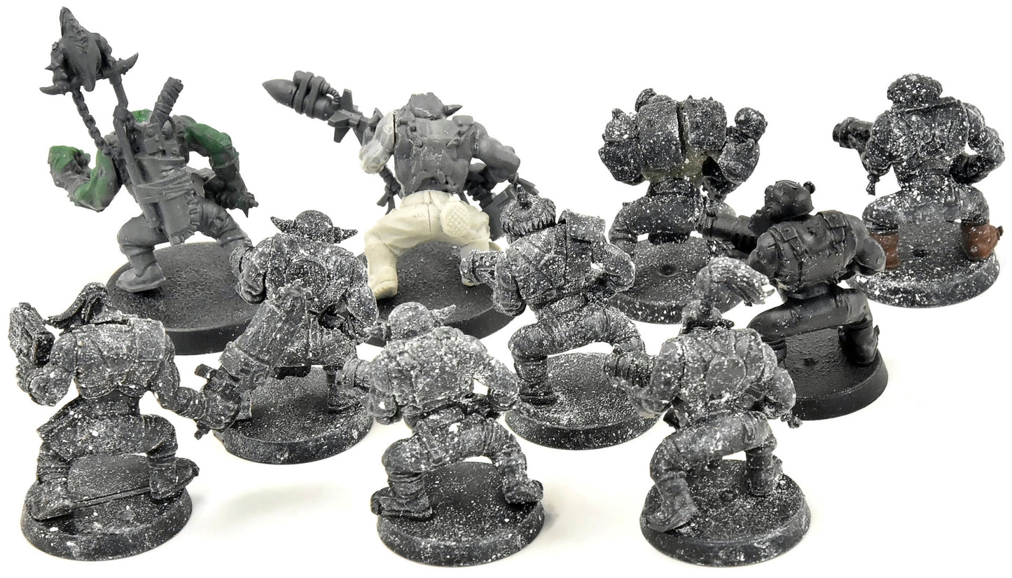ORKS 10 Ork Boyz #4 Warhammer 40K 0697