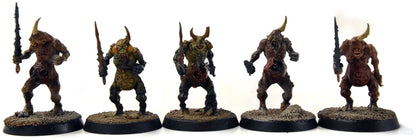 MAGGOTKIN OF NURGLE 9 Plaguebearers #1 WELL PAINTED Sigmar