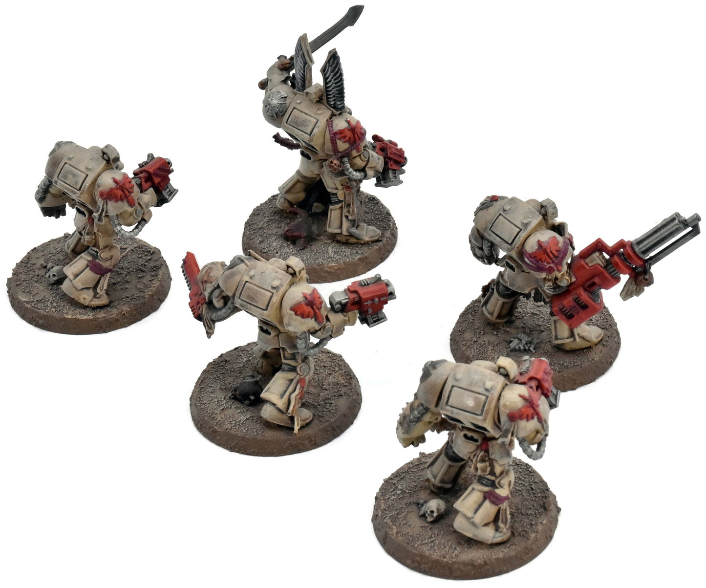 DARK ANGELS 5 Deathwing Terminators #3 WELL PAINTED Warhammer 40K