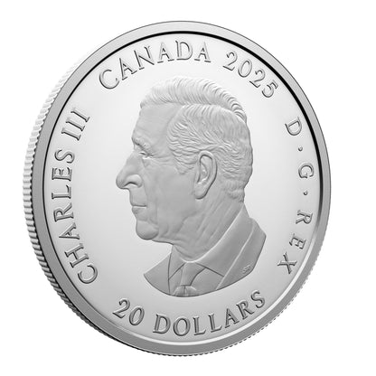 $20 1 oz Fine Silver Coin - Interconnected Nature 2025 (250359)