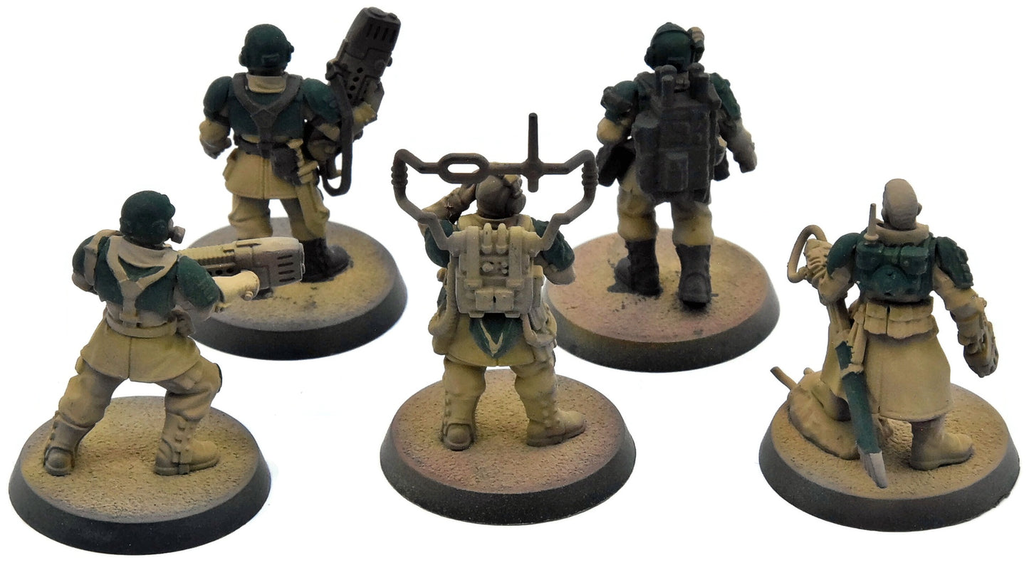 ASTRA MILITARUM 5 Cadian command squad #1 Warhammer 40K