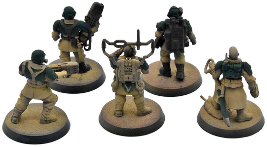 ASTRA MILITARUM 5 Cadian command squad #1 Warhammer 40K