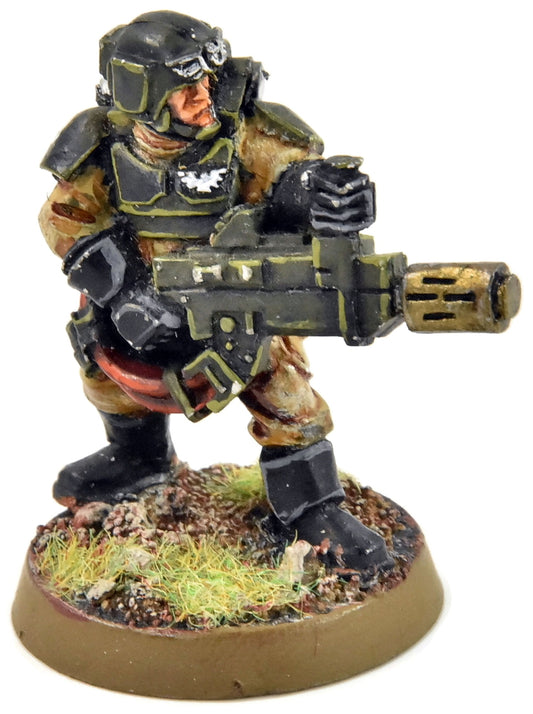 ASTRA MILITARUM Cadian Melta Gun #1 METAL PRO PAINTED Warhammer 40K