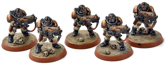 SPACE MARINES 5 Scouts #1 PRO PAINTED Warhammer 40K
