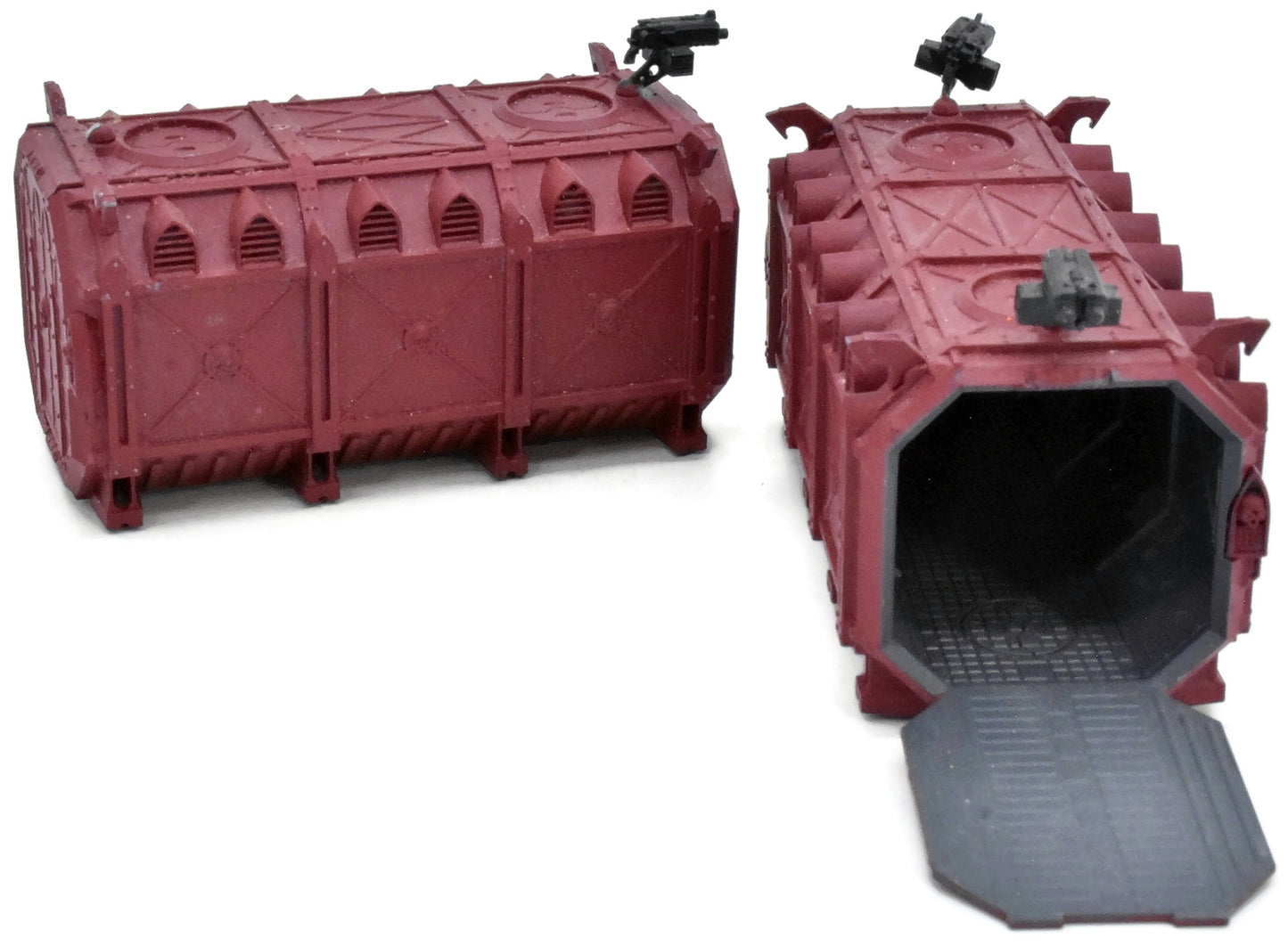 SCENERY & TERRAIN 2 Armoured Containers #1 Warhammer 40K