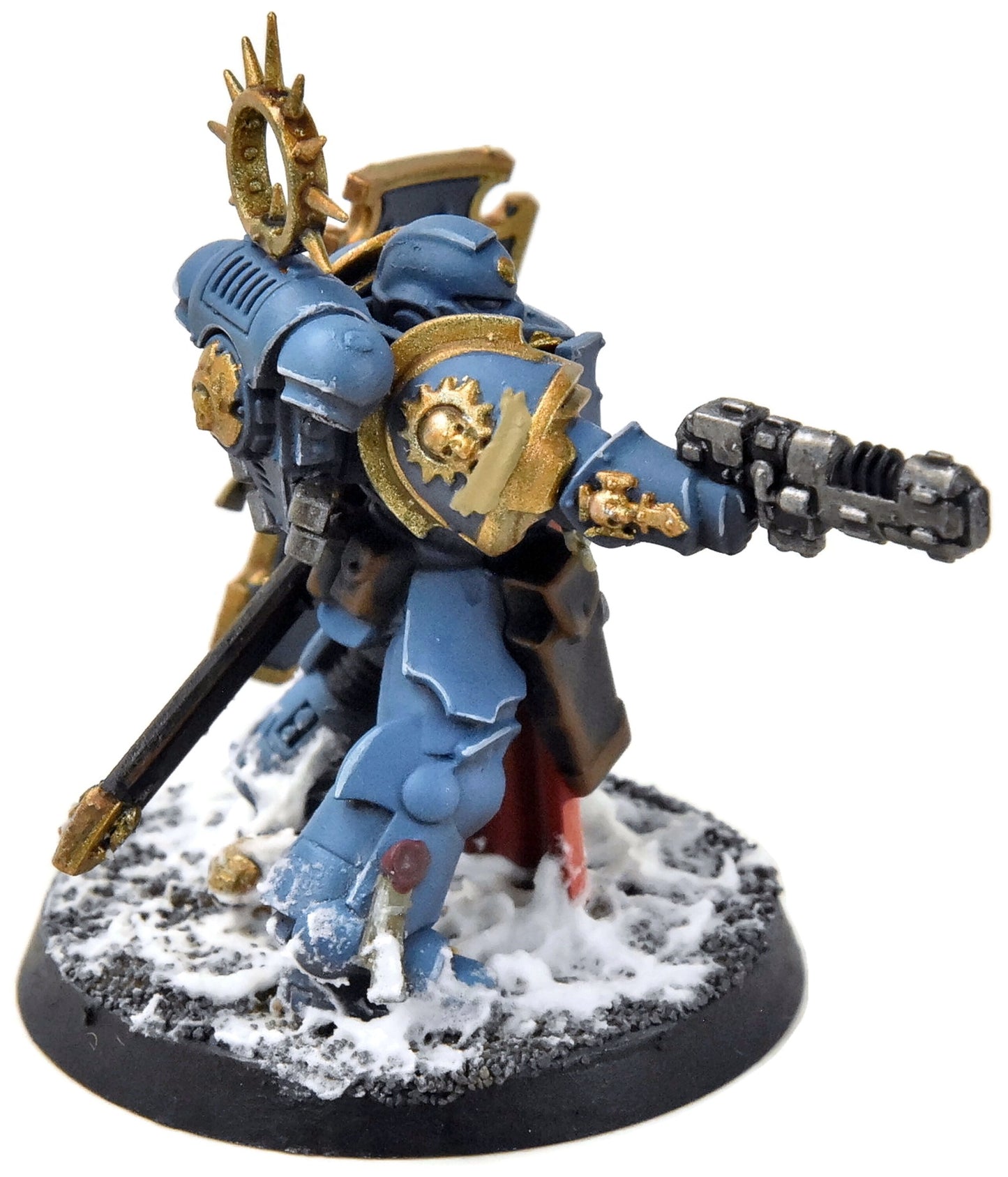 SPACE MARINES Primaris Lieutenant #1 WELL PAINTED Warhammer 40K Indomitus