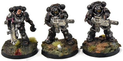 SPACE MARINES 3 Primaris Eradicators #3 PRO PAINTED Warhammer 40K iron hands