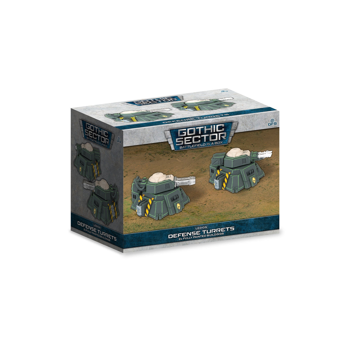 Battlefield In A Box - Gothic Sector Legion Defense Turrets