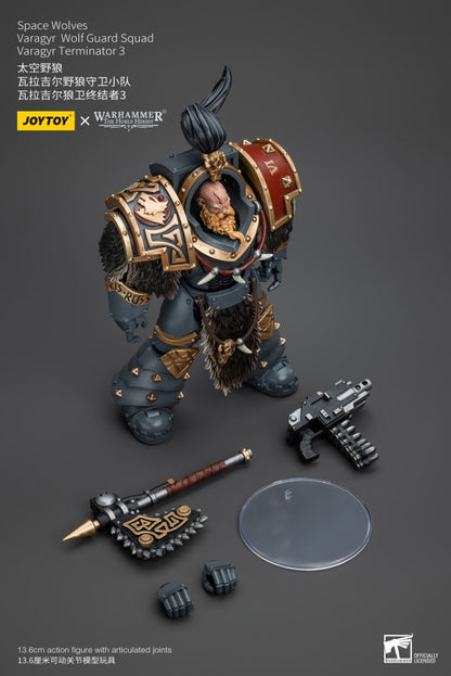 Varagyr Wolf Guard Squad Varagyr Terminator 3 Space Wolves Joy Toy