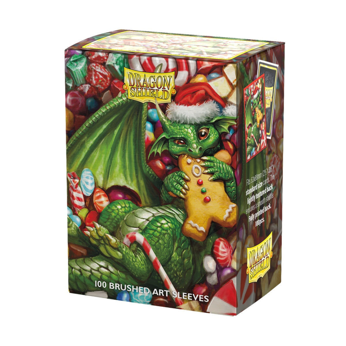 Dragon Shield Sleeves Brushed Art Christmas 2024 (100)