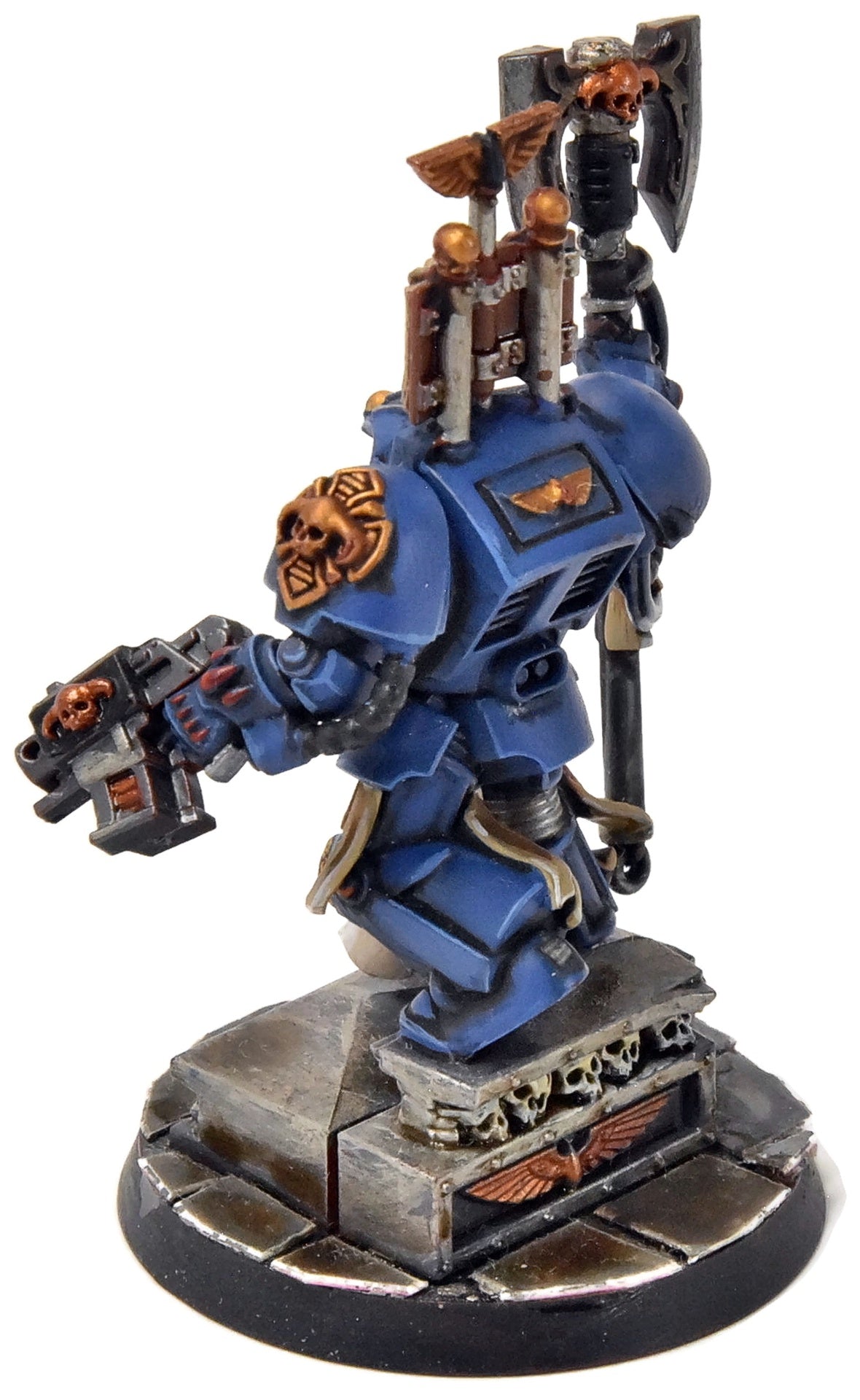 BLOOD ANGELS Librarian In Terminator Armour #1 WELL PAINTED SPACE HULK 40K