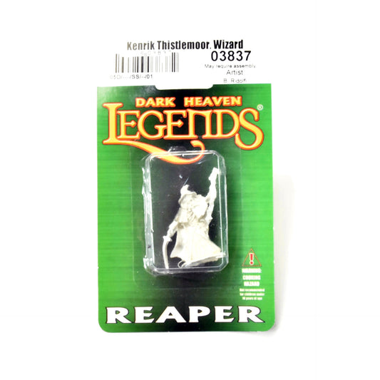 REAPER Miniatures Kenrik Thistlemoor, Wizard METAL