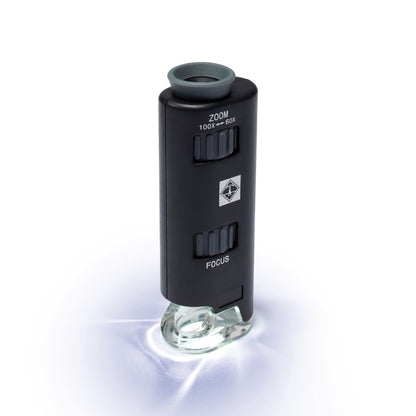 Zoom Microscope With Led 60X-100X Magnification