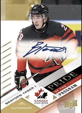 Upper Deck Team Canada Juniors Hockey 2024 Blaster