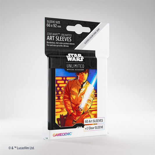 Star Wars Unlimited Art Sleeves Luke Skywalker