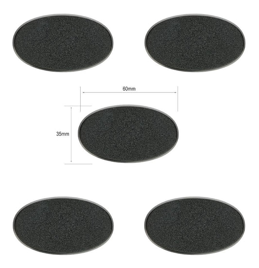 Citadel 60x35mm Oval Base (5 Units)