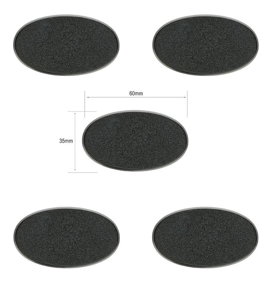 Citadel 60x35mm Oval Base (5 Units)