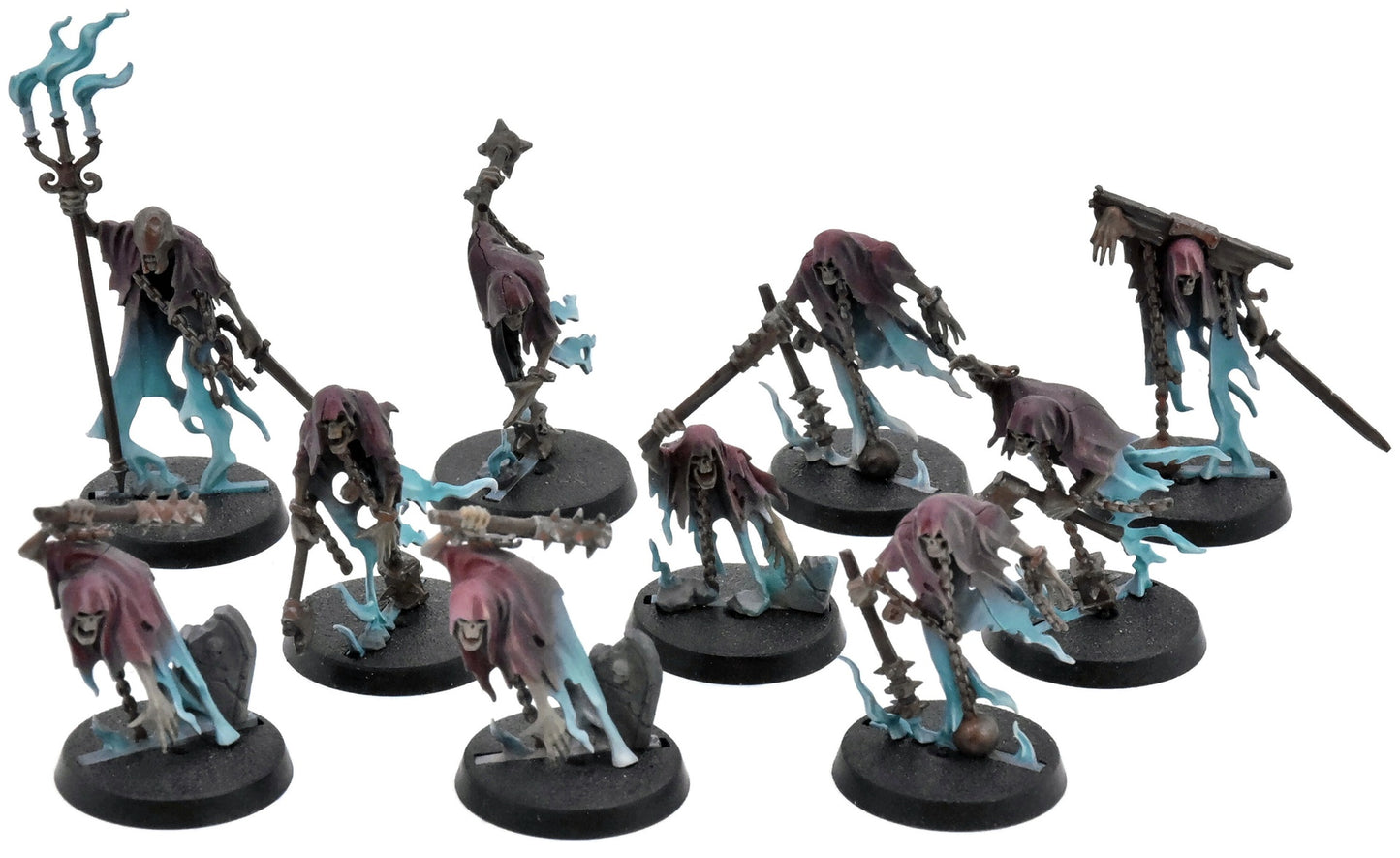 NIGHTHAUNT 10 Chainrasps #1 WELL PAINTED Warhammer Sigmar