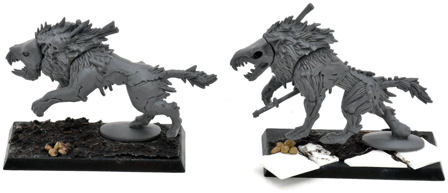 SLAVES TO DARKNESS 2 Chaos Warhounds #1 Warhammer Old World