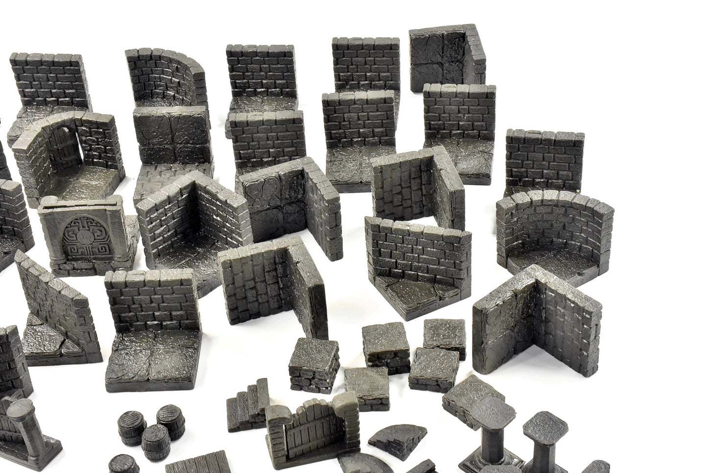 DWARFEN FORGE Castle Scenery Lot Black