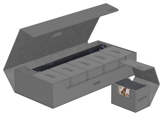 Ultimate Guard Deck Case Superhive 550+ Monocolor Grey