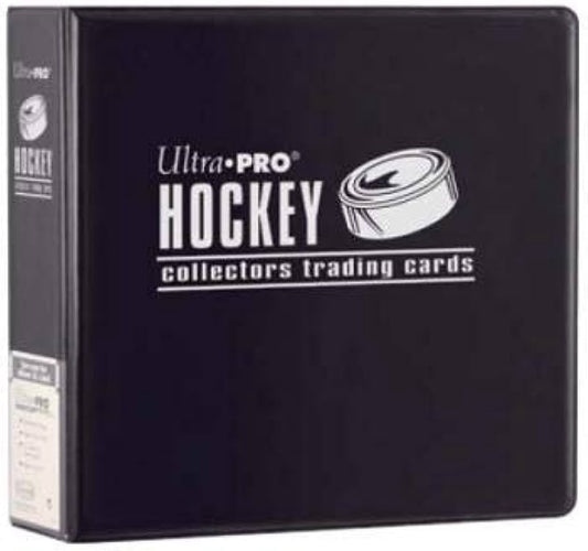 Ultra Pro Binder 3In Hockey Black