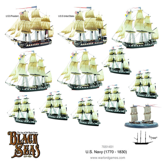 Black Seas U.S. Navy (1770 - 1830)