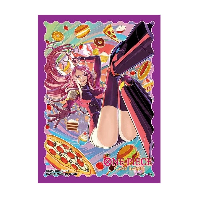 Fournitures pour cartes à collectionner Bandai One Piece - Protège-cartes - Bijoux Bonney (70 protège-cartes)