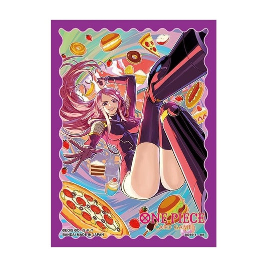 Bandai One Piece Trading Card Supplies - Card Sleeves - Jewelry Bonney (70 Sleeves)