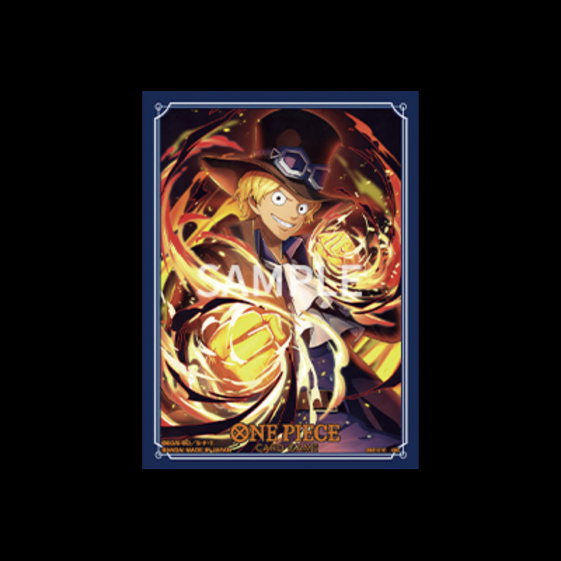 Fournitures pour cartes à collectionner Bandai One Piece - Protège-cartes - Sabo (70 protège-cartes)