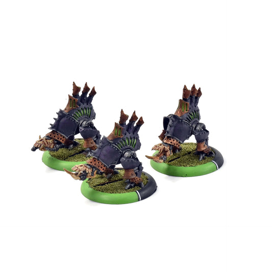 WARMACHINE 2 Ripper Bonejaw + Defiler #1 Cryx WELL PAINTED