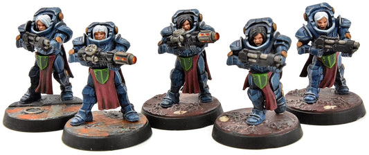 ADEPTA SORORITAS Battle Sisters Squad #4 WELL PAINTED NOT GW 40K