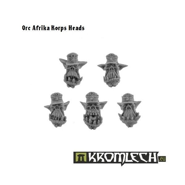 Orc Afrika Korps Heads