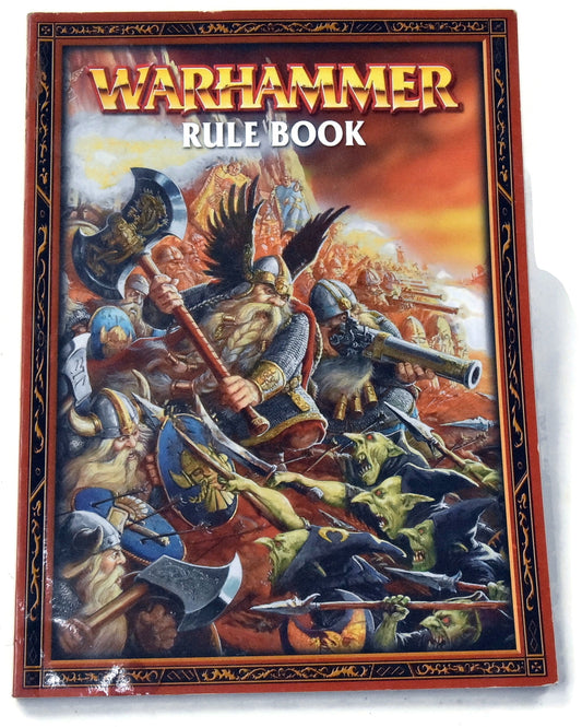WARHAMMER Rule Book Warhammer Fantasy USED Ok Condition Rulebook