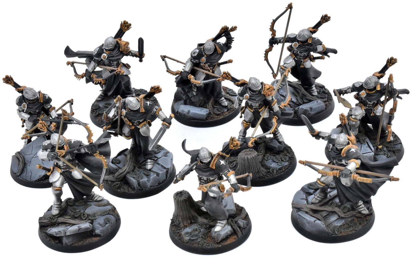 STORMCAST ETERNALS 10 Vigilator Squad #1 WELL PAINTED Warhammer Sigmar