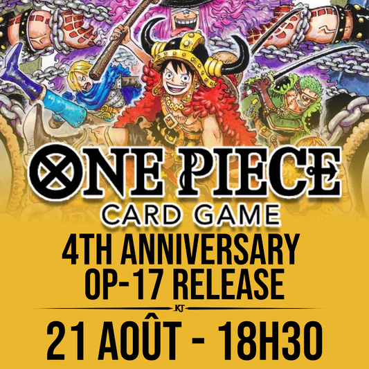OP-17 Release Event - Vendredi 21 août 18h30